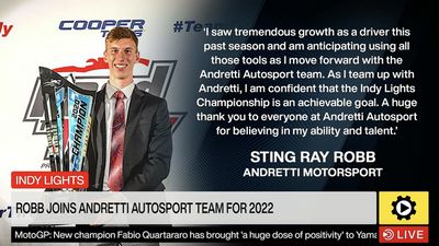 Indy Lights: Robb switches to Andretti Autosport team